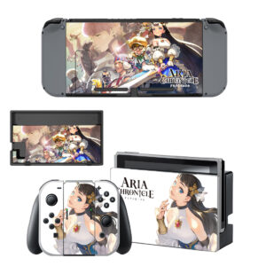 Aria Chronicle Skin Sticker For Nintendo Switch Design 1