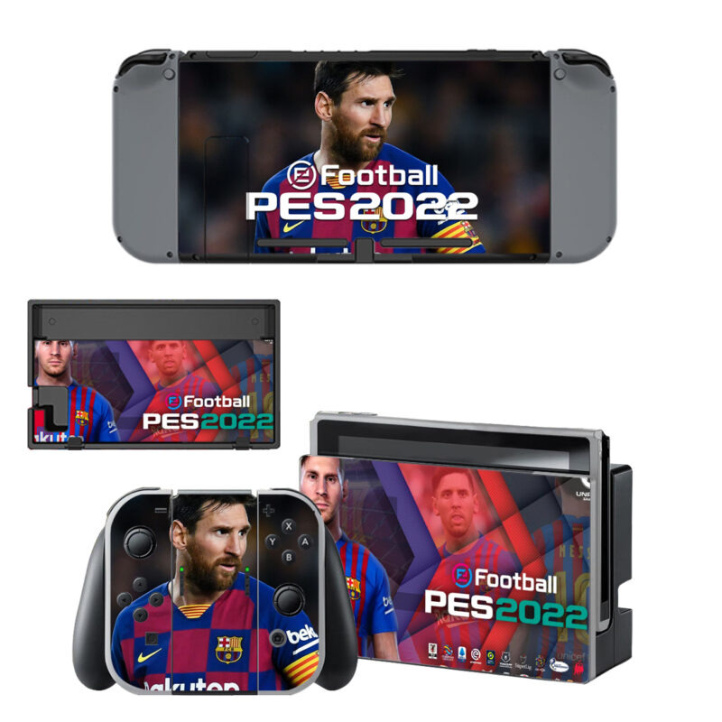 PES 2022 Skin Sticker For Nintendo Switch Design 1