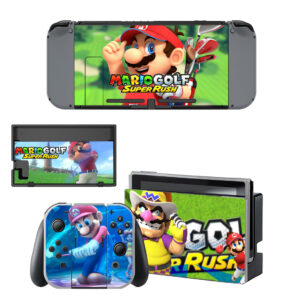 Mario Golf Super Rush Nintendo Switch Skin Sticker Decal