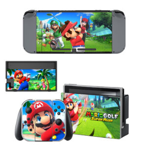 Mario Golf Super Rush Skin Sticker For Nintendo Switch
