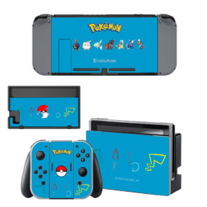 Pokemon Nintendo Switch Skin Sticker Decal Design 2