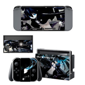 Huke Black Rock Shooter Nintendo Switch Skin Sticker Decal