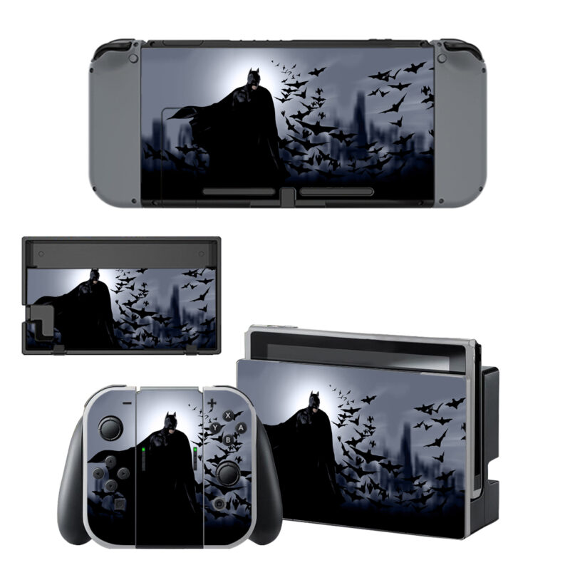 Batman Skin Sticker For Nintendo Switch Design 1