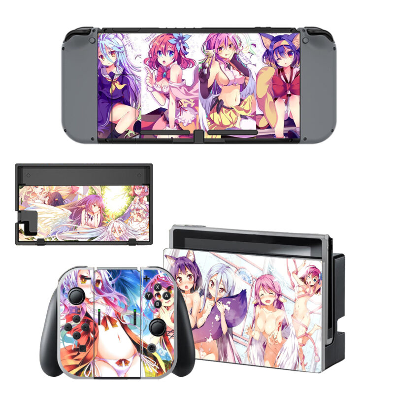 No Game No Life Nintendo Switch Skin Sticker Decal