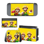 Super Mario Maker II Nintendo Switch Skin Sticker Decal