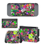 Splatoon II Nintendo Switch Skin Sticker Decal Design 1