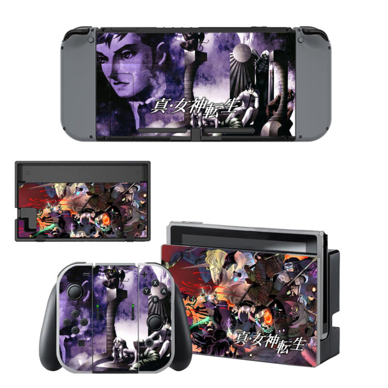 Shin Megami Tensei Nintendo Switch Skin Sticker Decal