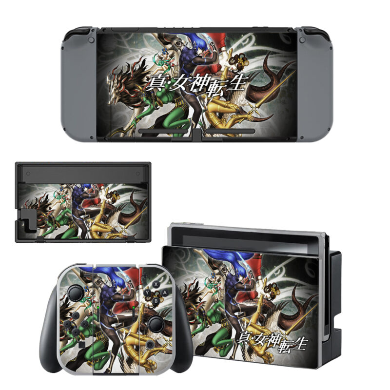 Shin Megami Tensei IV Skin Sticker For Nintendo Switch