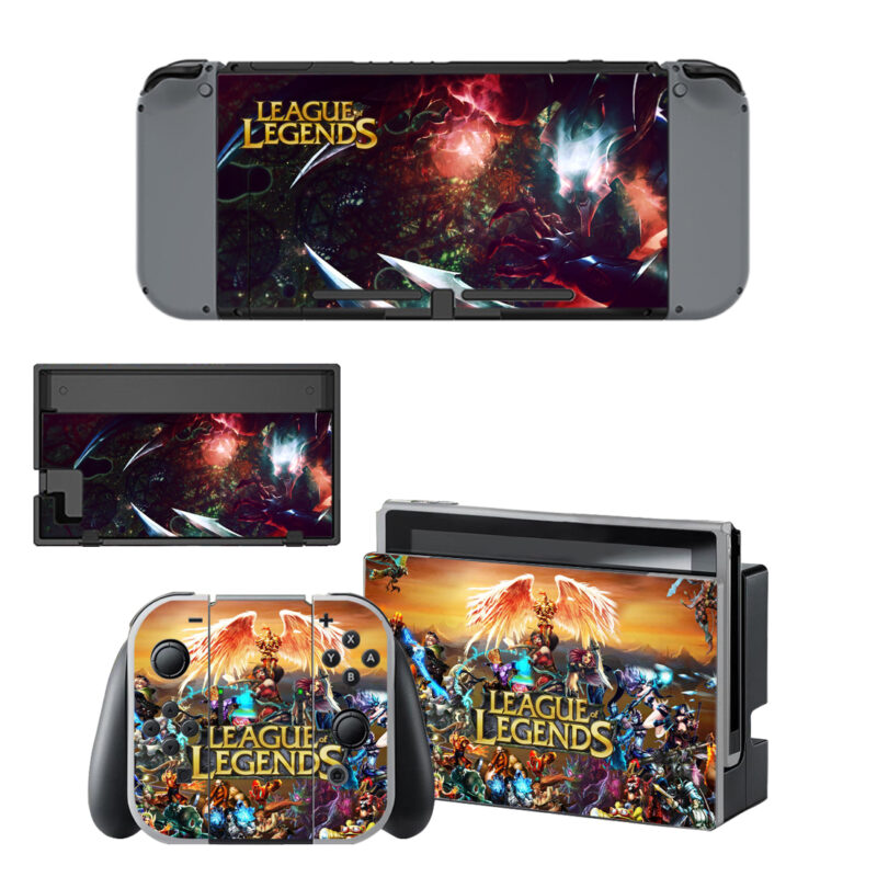 League Of Legends Nintendo Switch Skin Sticker Decal