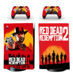 Red Dead Redemption 2 Skin Sticker For PS5 Skin And Controllers