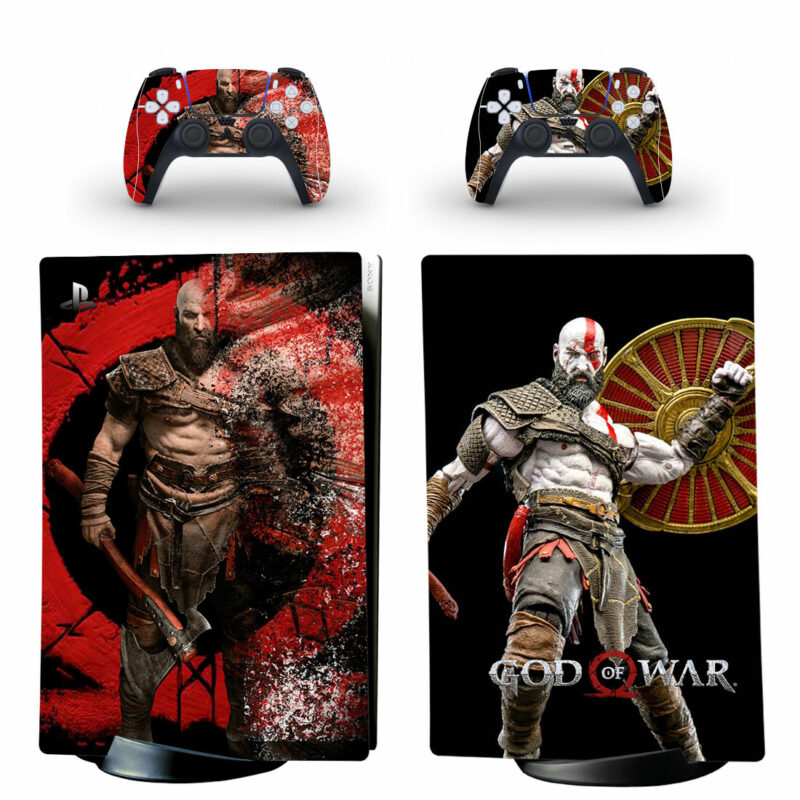 God Of War PS5 Skin Sticker Decal Design 2