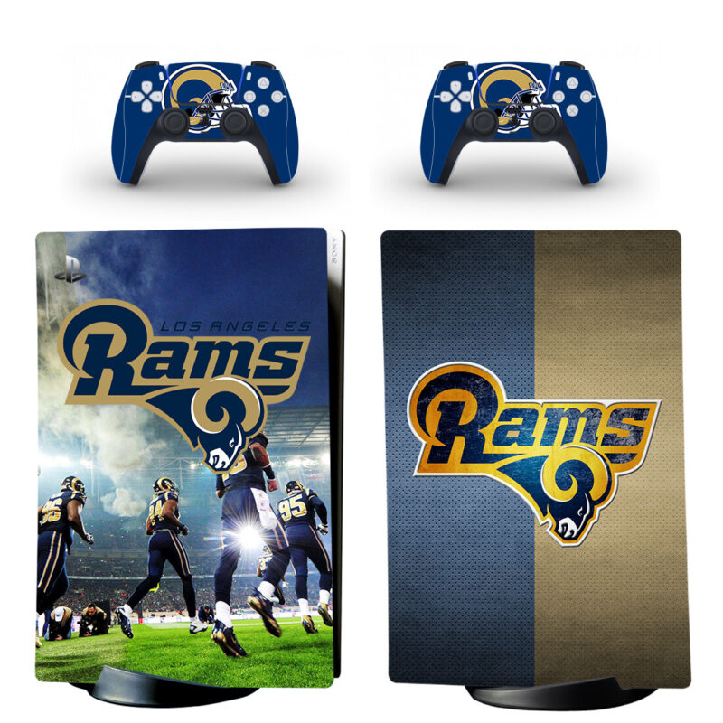 Los Angles Rams PS5 Skin Sticker Decal