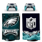 Philadelphia Eagles Skin Sticker For PS5 Skin And Controllers