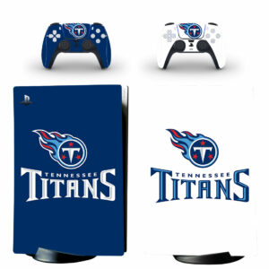 Tennessee Titans Skin Sticker For PS5 Skin And Controllers