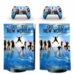 One Piece Go To New World Skin Sticker For PS5 Skin And Controllers