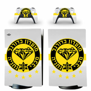 Maccabi Netanya FC Skin Sticker For PS5 Skin And Controllers