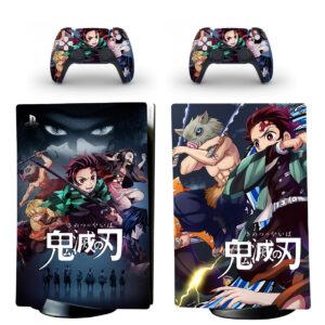 Demon Slayer PS5 Skin Sticker Decal Design 3