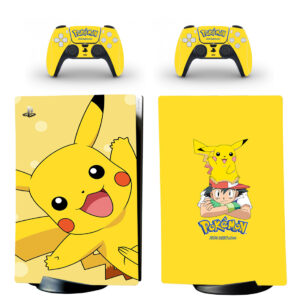 Pokemon Skin Sticker For PS5 Skin And Controllers