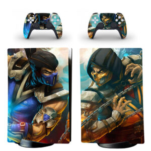 Mortal Kombat Skin Sticker For PS5 Skin And Controllers