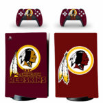 The Washington Redskins Skin Sticker For PS5 Skin And Controllers