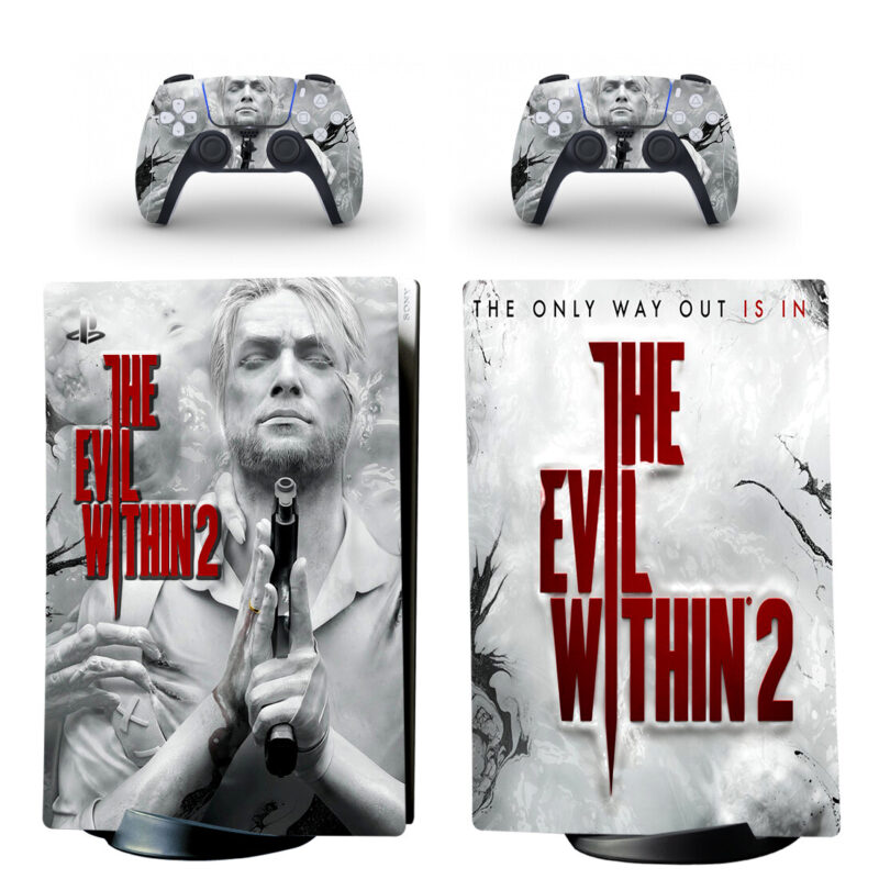 The Evil Within 2 Skin Sticker For PS5 Skin And Controllers