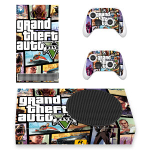 Grand Theft Auto V Skin Sticker For Xbox Series S And Two Controllers