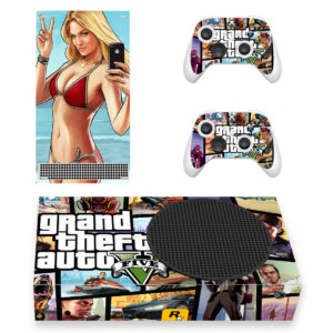 Grand Theft Auto V Skin Sticker Decal Cover For Xbox Series S