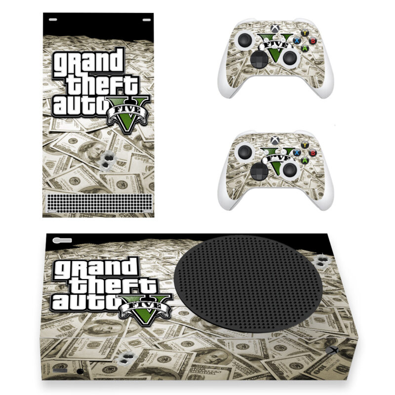 Grand Theft Auto V Skin Sticker For Xbox Series S And Controllers