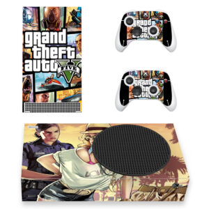 Grand Theft Auto V Xbox Series S Skin Sticker Decal Design 1