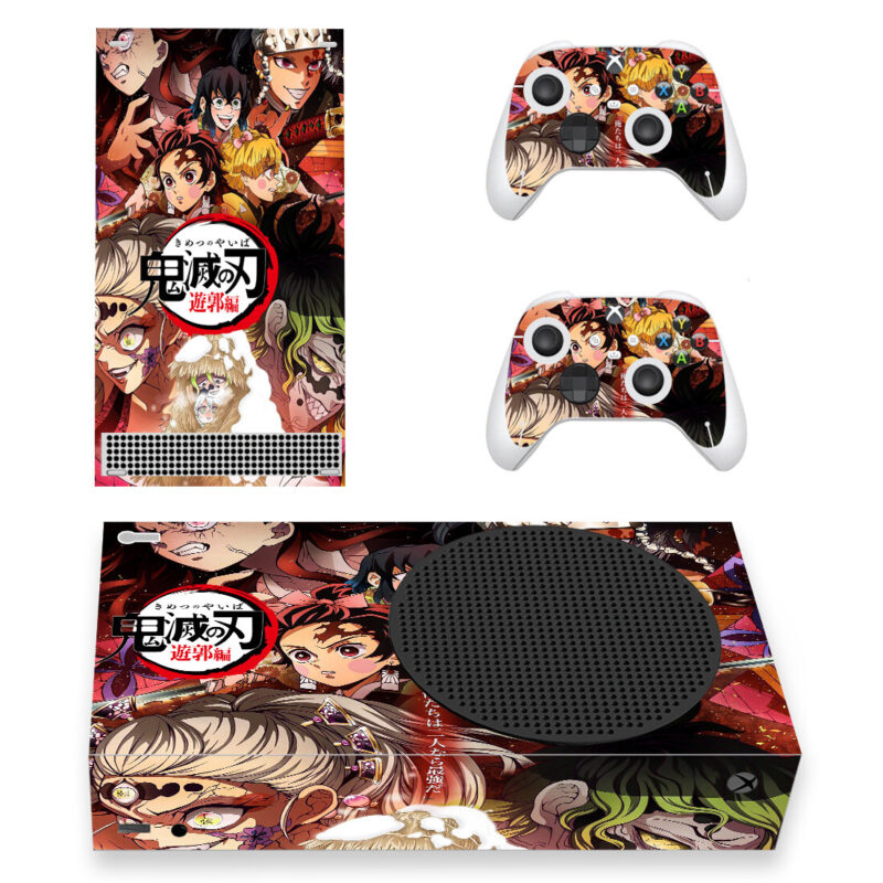 Demon Slayer Skin Sticker Cover For Xbox Series S And Controllers