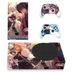 Demon Slayer Skin Sticker For Xbox Series S And Two Controllers