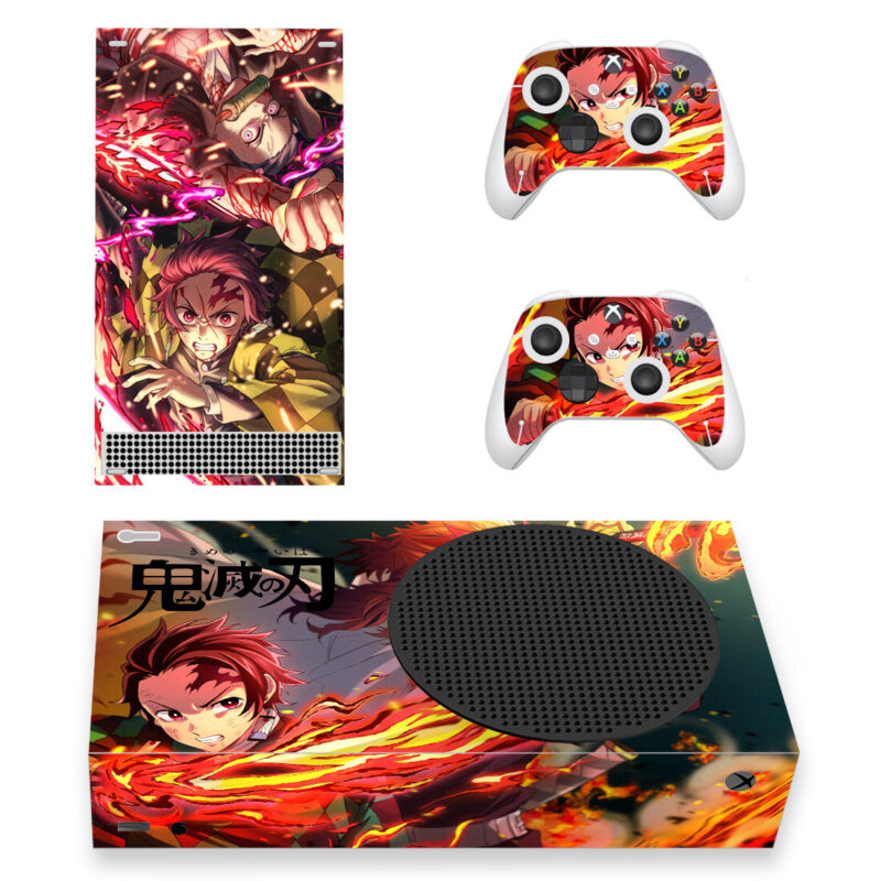 Demon Slayer Skin Sticker Decal Cover For Xbox Series S Design 1