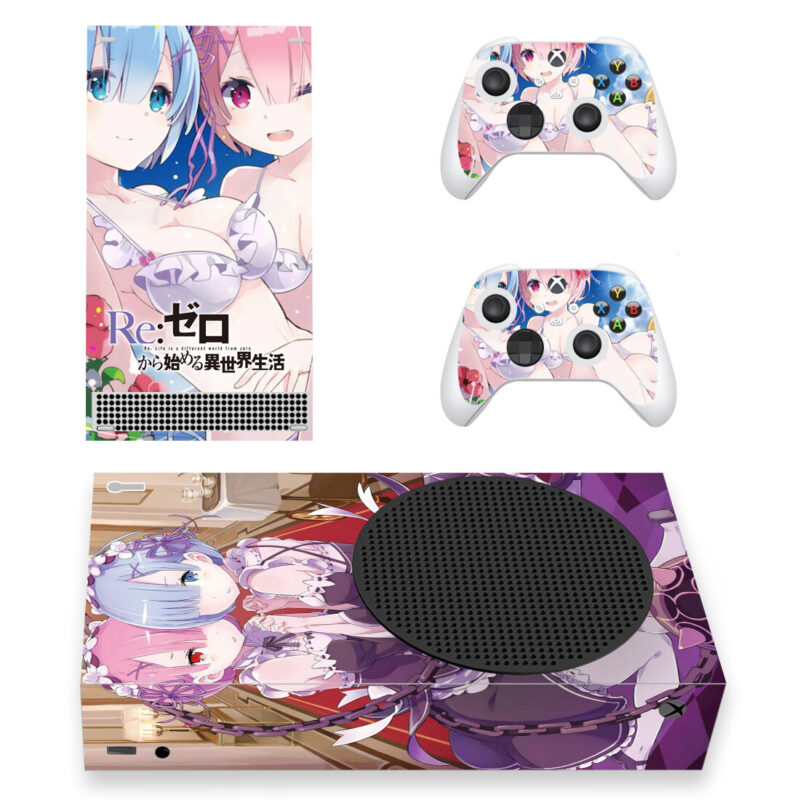 Re Zero Starting Life in Another World Xbox Series S Skin Sticker Decal