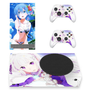 Rem Re Zero Bikini Xbox Series S Skin Sticker Decal