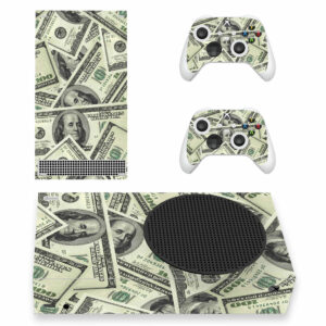 Dollars Skin Sticker Cover For Xbox Series S And Controllers