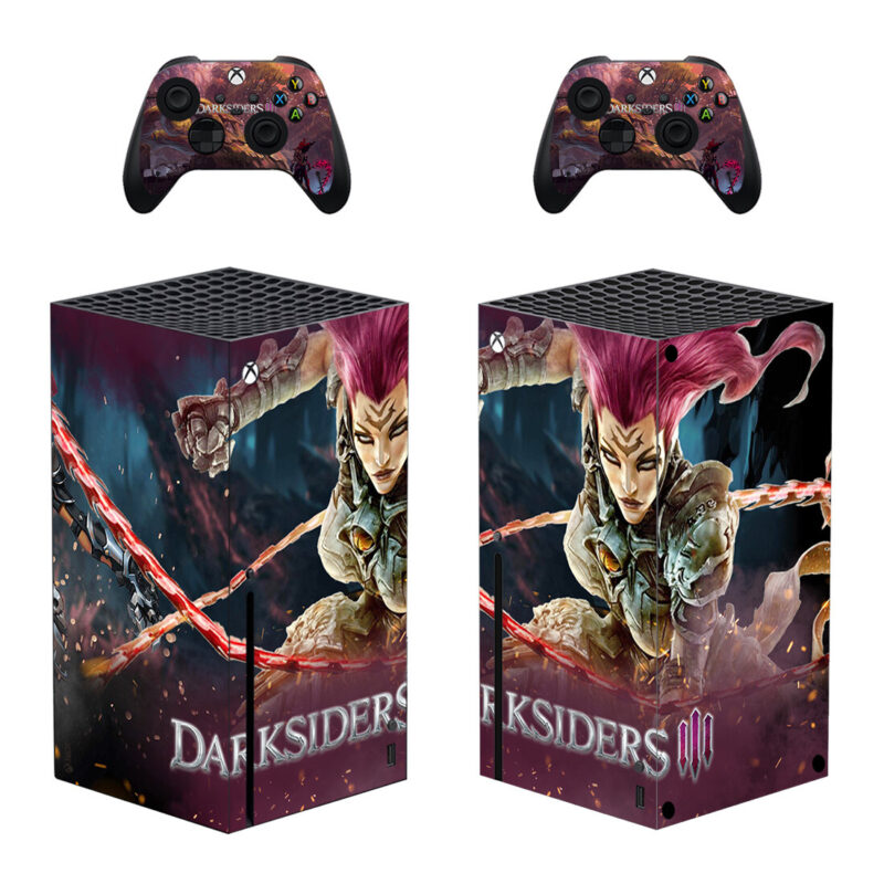 Dark Siders Xbox Series X Skin Sticker Decal