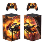Dark Siders Design 1 Skin Sticker Decal Cover for Xbox Series X