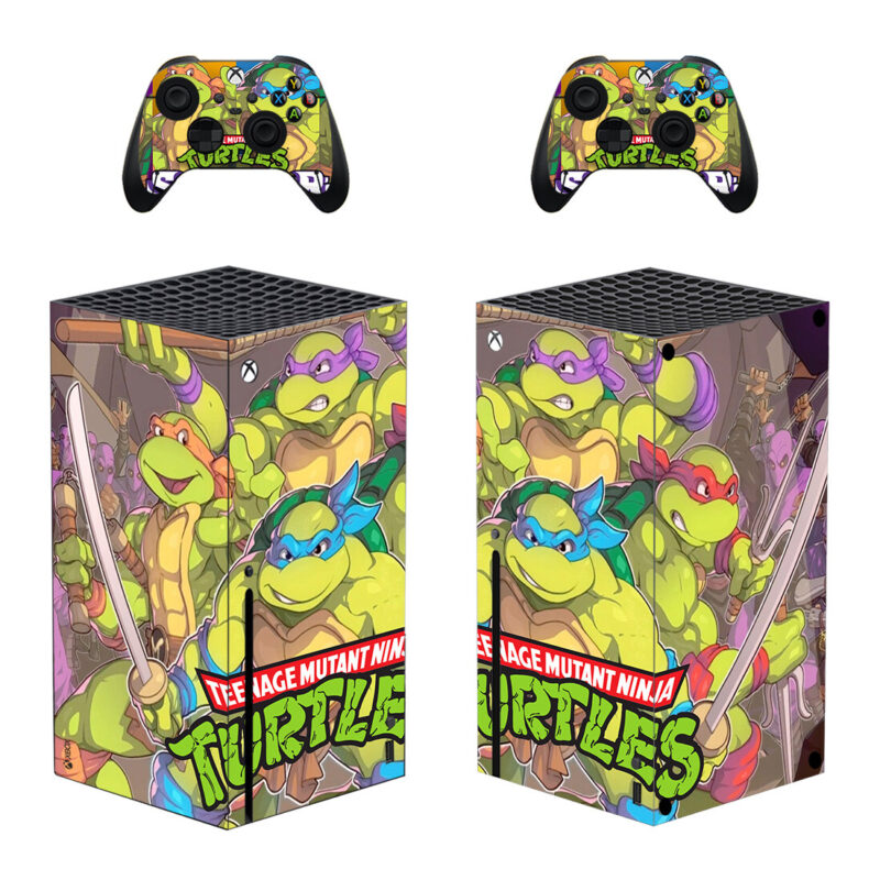 Teenage Mutant Ninja Turtles Skin Sticker Decal for Xbox Series X