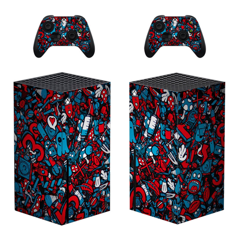 Malinda Rox Sharuka Skin Sticker Decal Cover for Xbox Series X