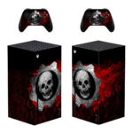 New Model Skull Xbox Series X Skin Sticker Decal