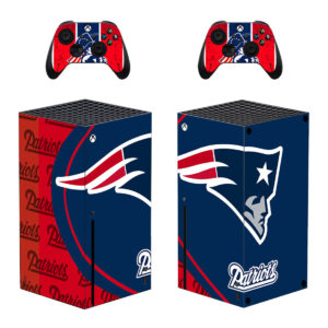 New England Patriots Xbox Series X Skin Sticker Decal