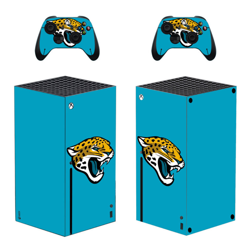 Jacksonville Jaguars Skin Sticker Decal Cover for Xbox Series X