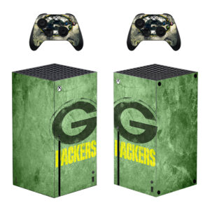 Green Bay Packers Skin Sticker Decal Cover for Xbox Series X