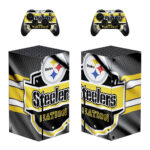 Steelers Skin Sticker Decal for Xbox Series X