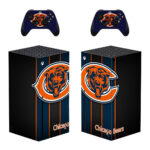 Chicago Bears Skin Sticker For Xbox Series X And Controllers