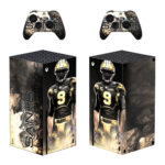 New Orleans Saints Skin Sticker For Xbox Series X And Controllers