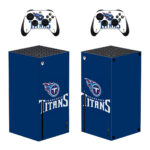 Tennessee Titans Xbox Series X Skin Sticker Decal