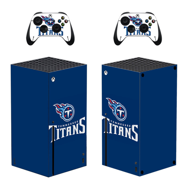 Tennessee Titans Xbox Series X Skin Sticker Decal