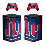 New York Giants Skin Sticker Decal for Xbox Series X