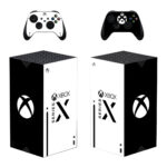 Black and White Skin Sticker Decal for Xbox Series X